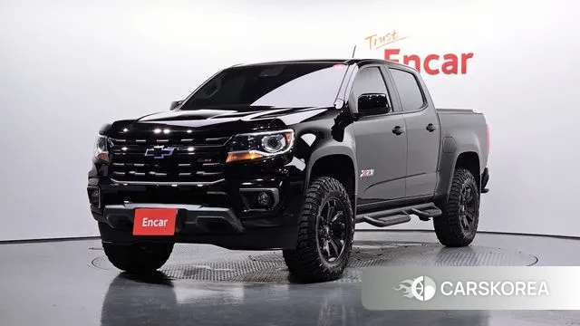 Chevrolet (GM Daewoo) Real New Colorado 2021 Черный из Кореи