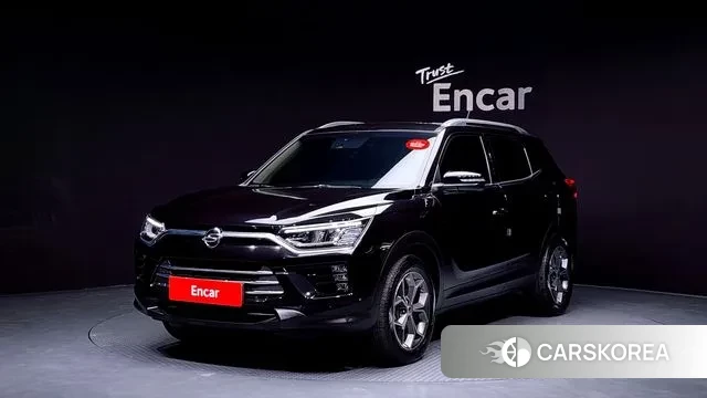 Ssangyong Beautiful Korando 2020 Черный из Кореи