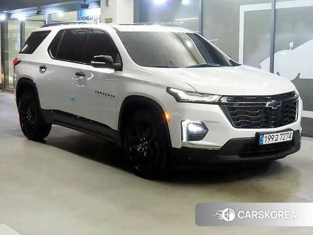 Chevrolet (GM Daewoo) Traverse 2023 Белый из Кореи