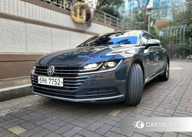 Volkswagen Arteon 2018 Черный из Кореи