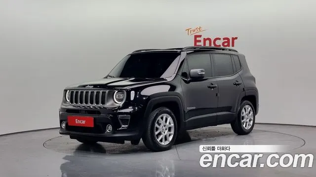 Jeep Renegade 2021 Черный из Кореи