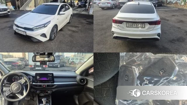 Kia The New K3 2nd generation 2021 Белый из Кореи