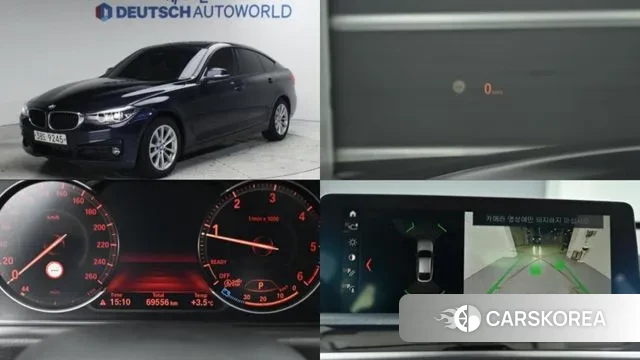 BMW 3 Series GT (F34) 2018 Синий из Кореи