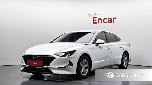 Hyundai Sonata (DN8) 2019 Белый из Кореи