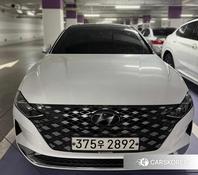 Hyundai The New Grandeur IG 2020 Белый из Кореи