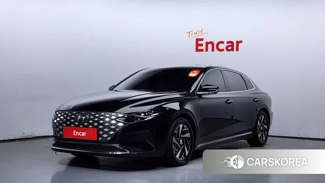 Hyundai The New Grandeur IG Hybrid 2022 Черный из Кореи
