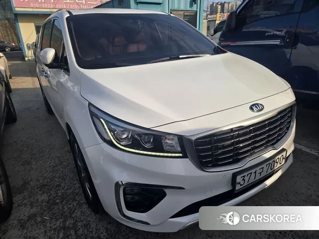 Kia The New Carnival 2019 Белый из Кореи