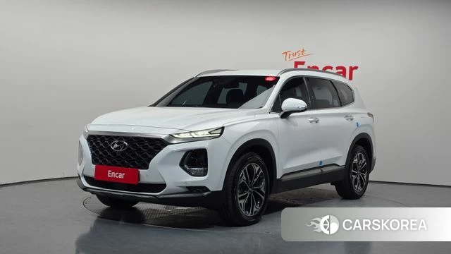 Hyundai Santa Fe TM 2019 Белый из Кореи