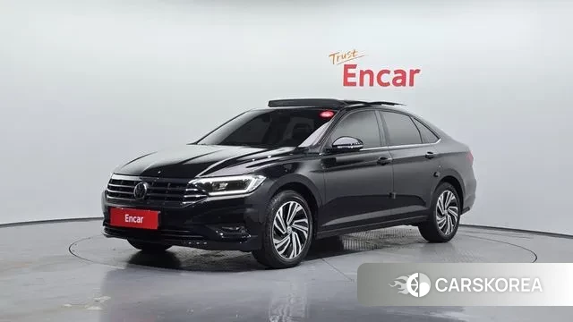 Volkswagen 7th Generation of Jetta 2021 Черный из Кореи