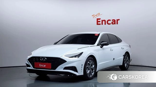 Hyundai Sonata (DN8) 2022 Белый из Кореи
