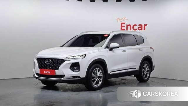 Hyundai Santa Fe TM 2020 Белый из Кореи