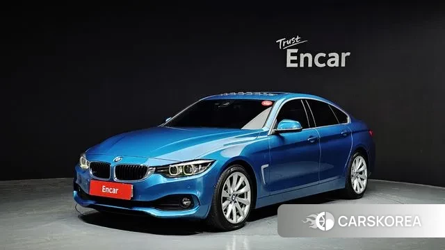BMW 4 Series (F32) 2020 Синий из Кореи