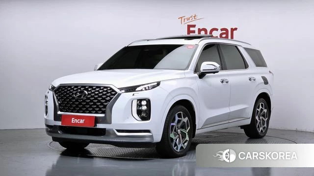 Hyundai Palisade 2021 Белый из Кореи