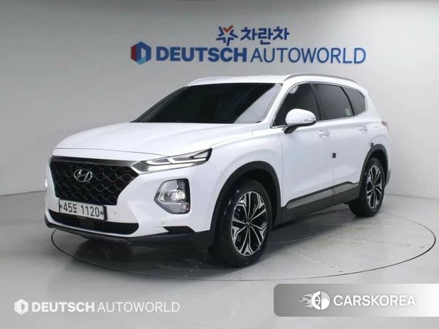 Hyundai Santa Fe TM 2018 Белый из Кореи