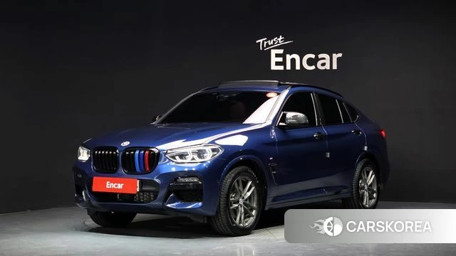 BMW X4 (G02) 2020 Синий из Кореи