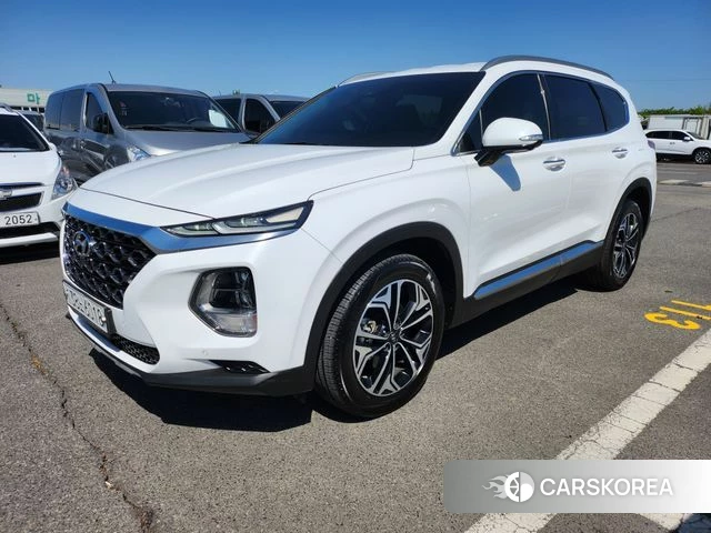 Hyundai Santa Fe TM 2020 Белый из Кореи