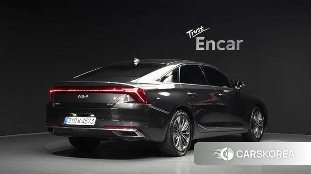 Kia K8 Hybrid 2022 Серый из Кореи