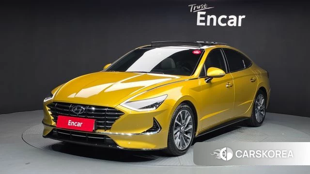 Hyundai Sonata (DN8) 2019 Желтый из Кореи