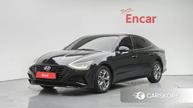 Hyundai Sonata (DN8) 2021 Черный из Кореи