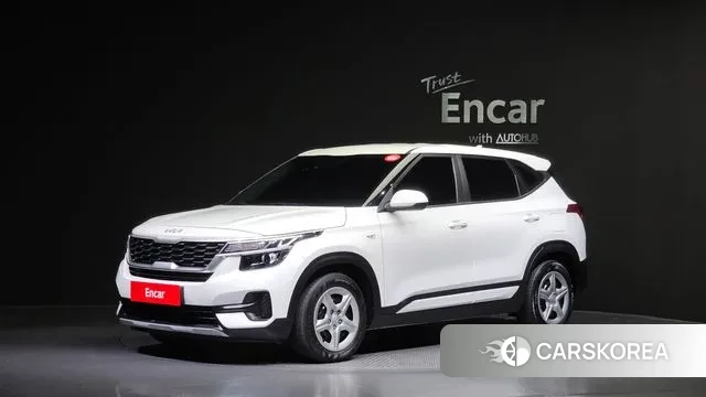 Kia Seltos 2021 Белый из Кореи