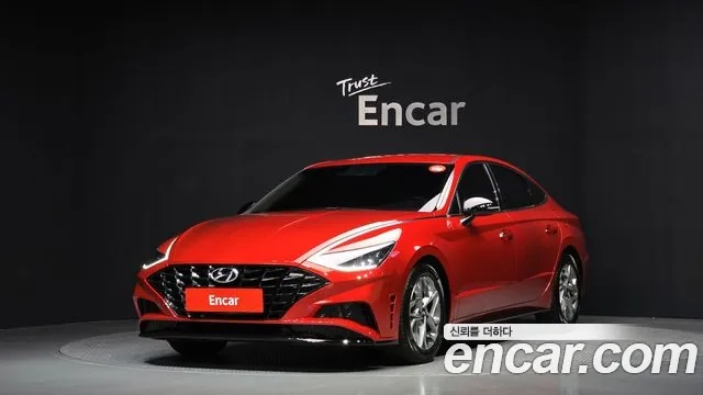 Hyundai Sonata (DN8) 2020 Красный из Кореи