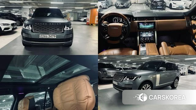 Land Rover Range Rover 4th Generation 2020 Серый из Кореи