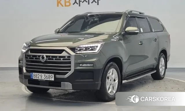 Ssangyong Musso Sports 2nd Generation 2025 Зеленый из Кореи