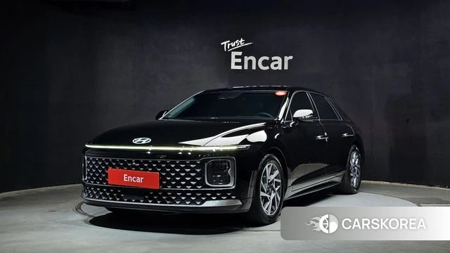 Hyundai Grandeur (GN7) 2023 Черный из Кореи