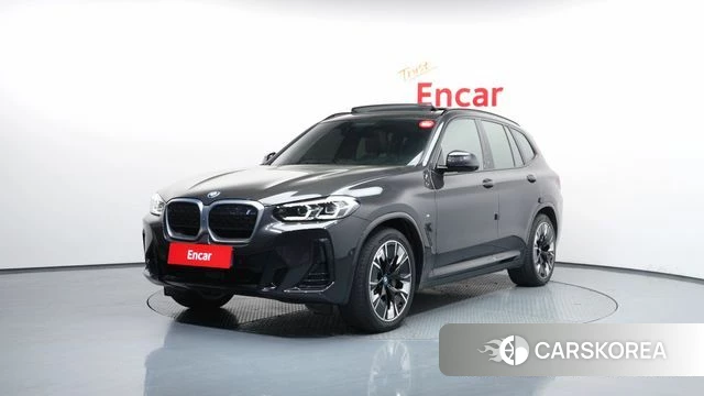BMW iX3 2022 Серый из Кореи