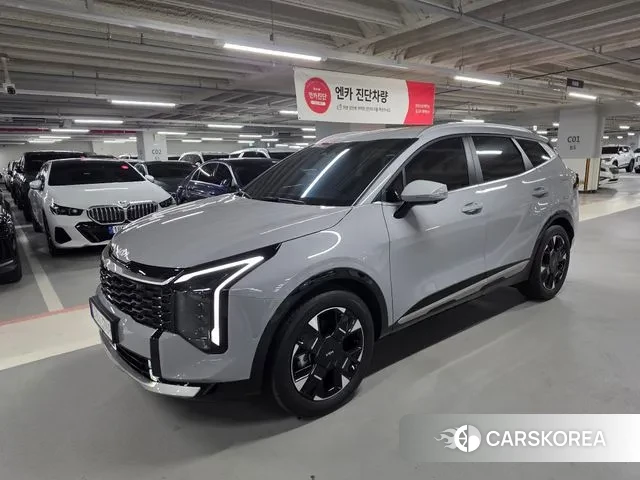 Kia The New Sportage 5th Generation 2025 Светло-серебряный цвет из Кореи
