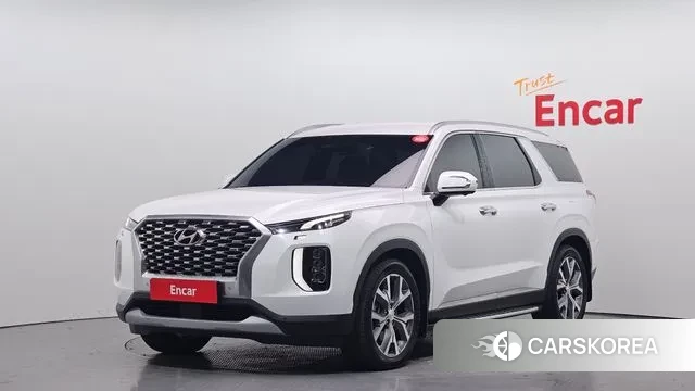 Hyundai Palisade 2021 Белый из Кореи