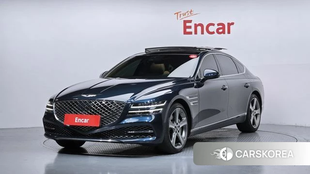 Genesis G80 (RG3) 2021 Темно-зеленый из Кореи