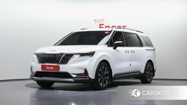 Kia Carnival 4th generation 2021 Белый из Кореи