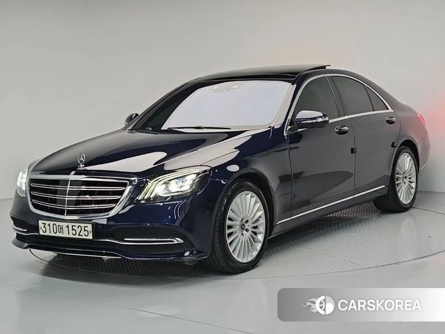Mercedes-Benz S-Class W222 2019 Синий из Кореи