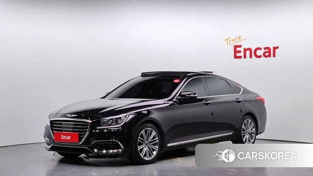 Genesis G80 2018 Черный из Кореи