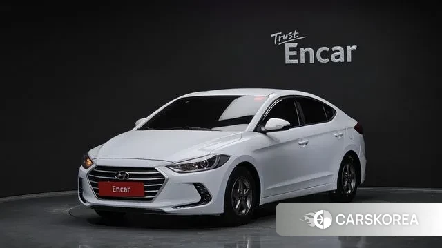Hyundai Avante AD 2018 Белый из Кореи