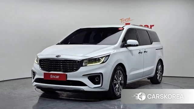 Kia The New Carnival 2019 Белый из Кореи