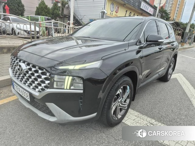 Hyundai The New Santa Fe 2021 Черный из Кореи