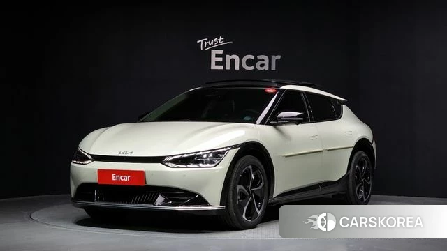 Kia EV6 2022 Жемчужный цвет из Кореи