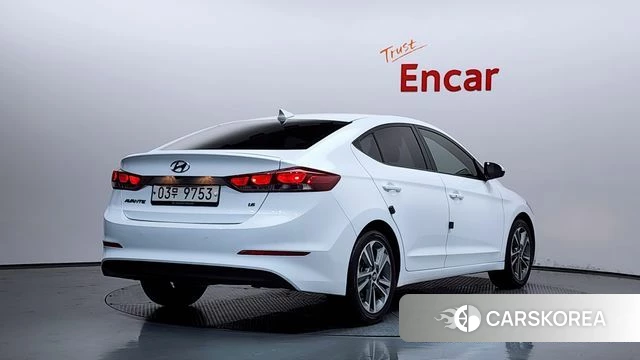 Hyundai Avante AD 2018 Белый из Кореи