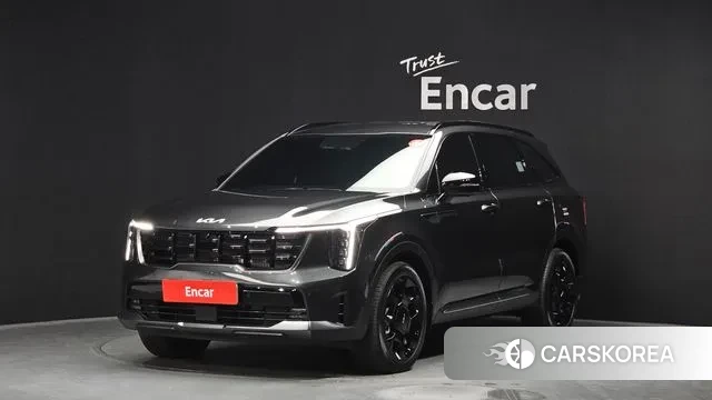 Kia The New Sorento 4th Generation 2023 Серый из Кореи