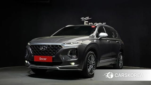 Hyundai Santa Fe TM 2020 Серый из Кореи