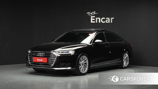 Audi A8 (D5) 2021 Черный из Кореи