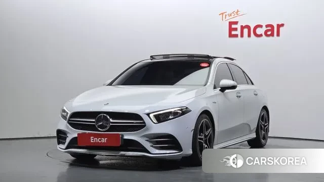 Mercedes-Benz A-Class W177 2021 Белый из Кореи