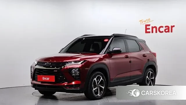 Chevrolet (GM Daewoo) Trailblazer 2022 Красный из Кореи