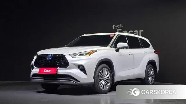 Toyota Highlander 4th Generation 2023 Белый из Кореи