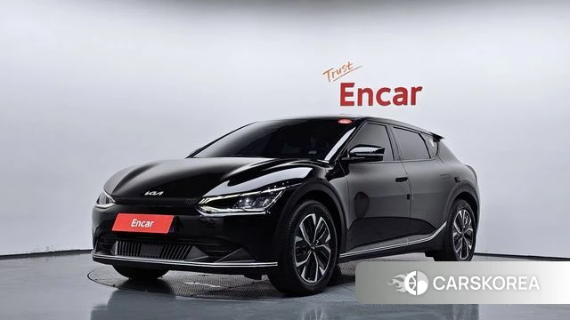 Kia EV6 2022 Черный из Кореи