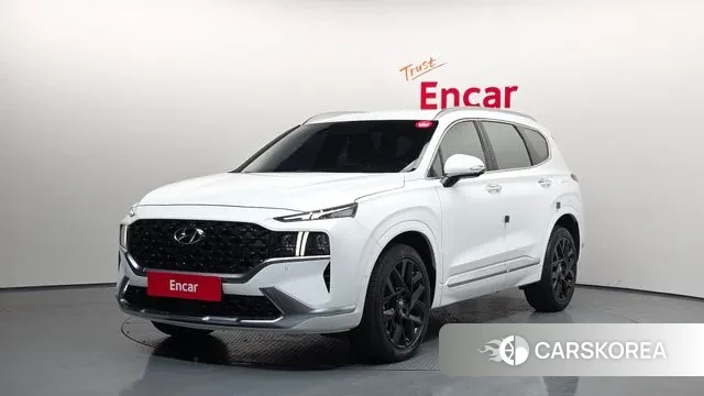 Hyundai The New Santa Fe 2021 Белый из Кореи