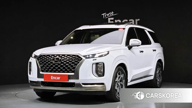 Hyundai Palisade 2021 Белый из Кореи