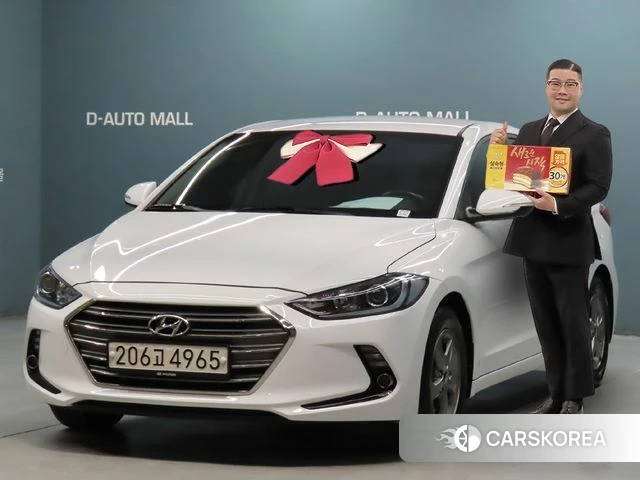 Hyundai Avante AD 2018 Белый из Кореи